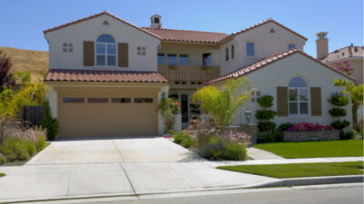 Front of a house